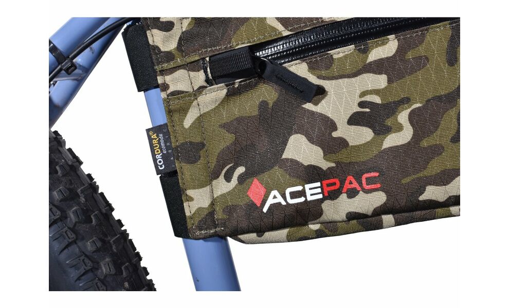 Сумка в середину рами Acepac Zip Frame Bag (Camo), L, Колір виробника: Camo, Розмір: L, зображення 10