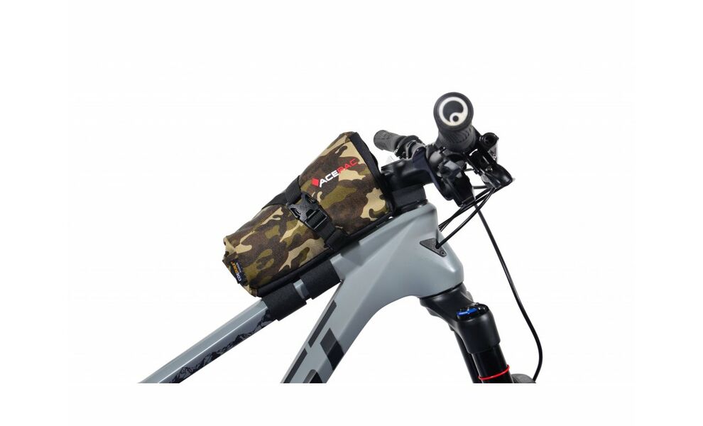 Сумка на раму Acepac Roll Fuel Bag (Camo), M, Колір виробника: Camo, Розмір: 0,8 л/M, Об'єм: 0,8, зображення 2