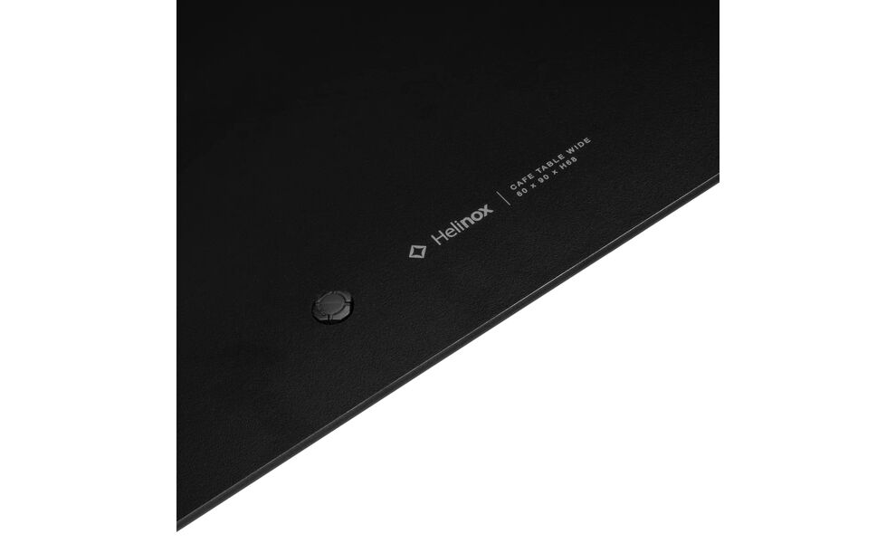 Розкладний стіл Helinox Cafe Table Wide, 60x90x68 см, Колір: Black, зображення 4