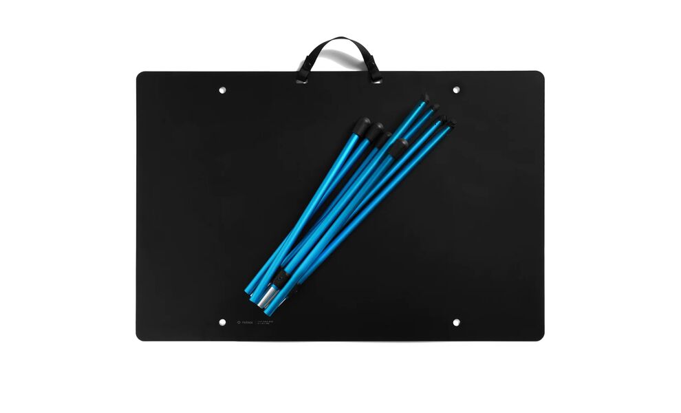 Розкладний стіл Helinox Cafe Table Wide, 60x90x68 см, Колір: Black, зображення 5