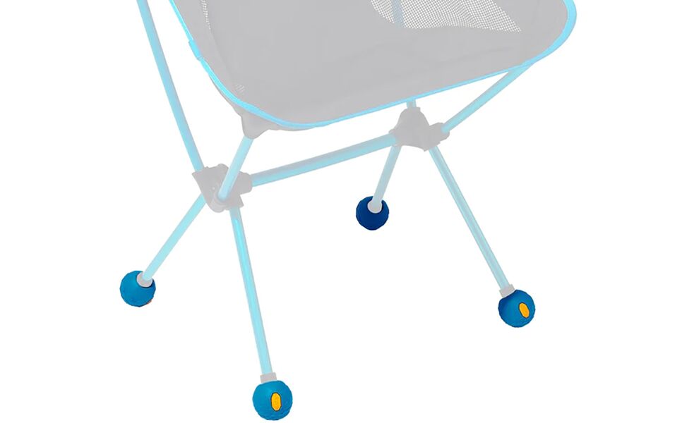 Кулькові насадки на ніжки Helinox Vibram Ball Feet Ø45 мм (Blue), 4 шт., Тип розміру: Ø45 мм, Колір: Blue, зображення 3