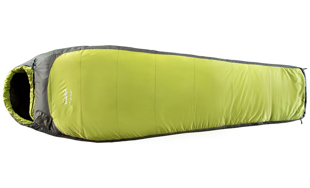 Зимовий туристичний спальник Tramp Arctic - Long (Green) до -15°C: з капюшоном, Максимальний зріст користувача: 195, Колір: Green/Grey, Сторона застібки: ліва, зображення 2