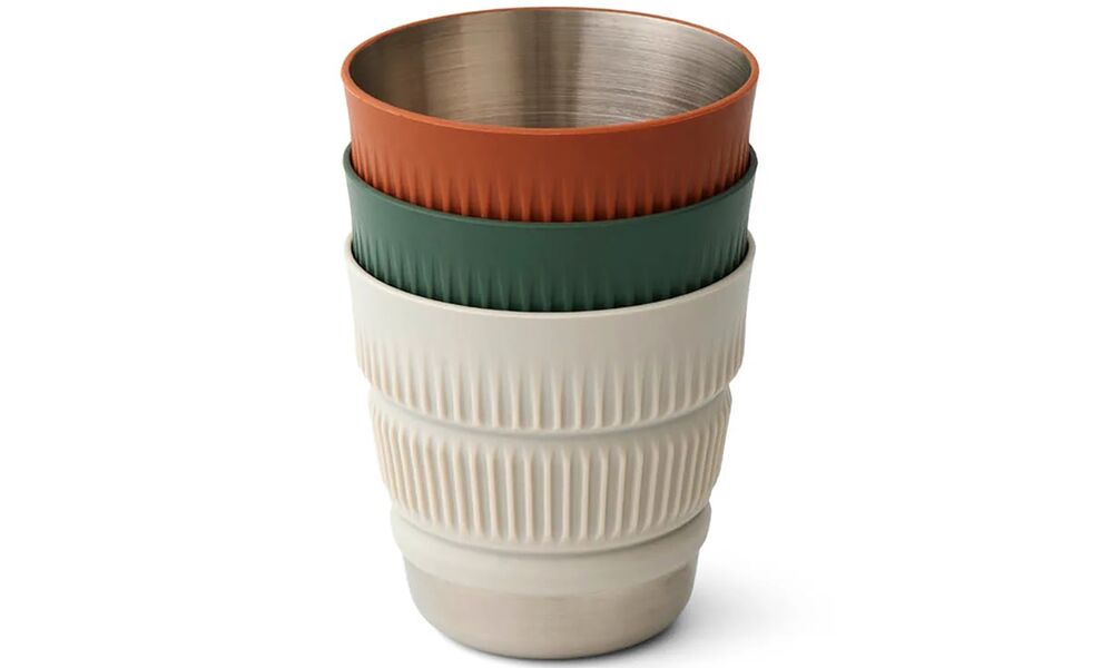 Складний туристичний стакан Sea to Summit Detour (Laurel Green) на 475 мл, нержавіюча сталь, Об'єм: 475, Колір: Laurel Green, зображення 3