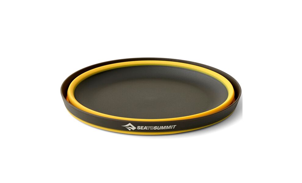 Туристичний набір складного столового посуду Sea to Summit Frontier Dinnerware - Set 2P на 2 особи, харчовий силікон, Тип комплекту: Set 2P, зображення 11