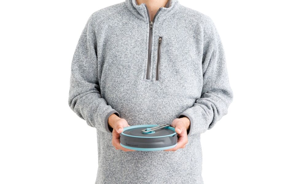 Похідний набір складного посуду Sea to Summit Frontier One Pot Cook - Set 2P (БЕЗ чохла) на 2 особи: каструля, 2 миски, 2 стакани, Тип комплекту: Set 2P, зображення 9