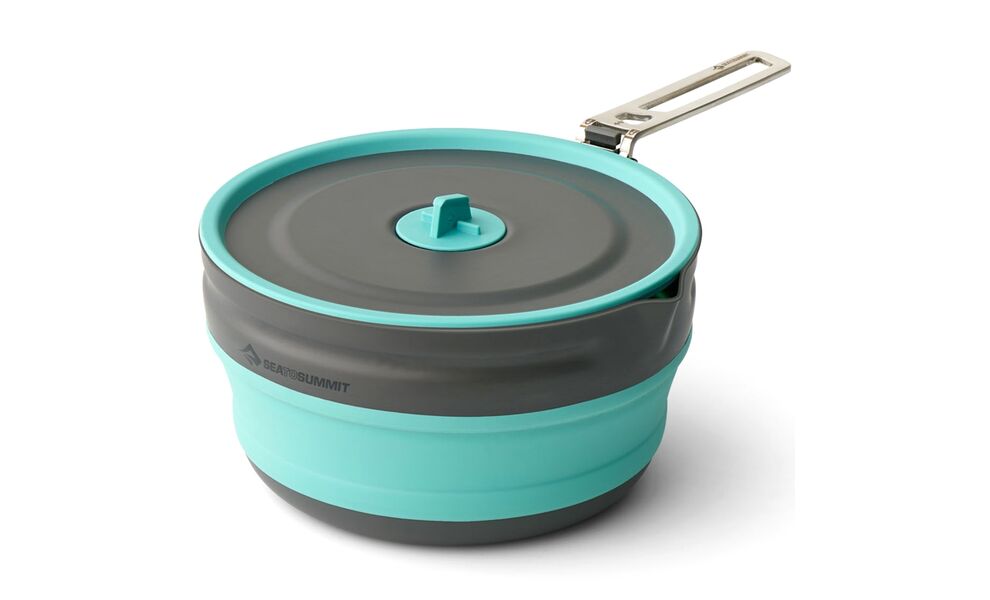 Похідний набір складного посуду Sea to Summit Frontier One Pot Cook - Set 2P (БЕЗ чохла) на 2 особи: каструля, 2 миски, 2 стакани, Тип комплекту: Set 2P, зображення 4