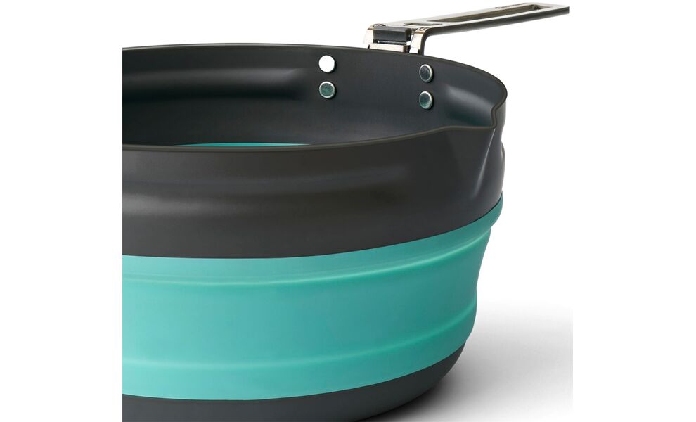 Похідний набір складного посуду Sea to Summit Frontier One Pot Cook - Set 2P (БЕЗ чохла) на 2 особи: каструля, 2 миски, 2 стакани, Тип комплекту: Set 2P, зображення 7