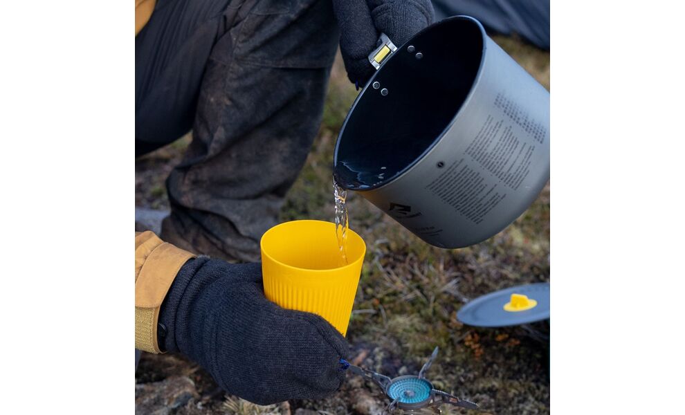 Похідний набір посуду Sea to Summit Frontier One Pot Cook - Set 2P на 2 особи: каструля, 2 миски, 2 стакани, Тип комплекту: Set 2P, зображення 25