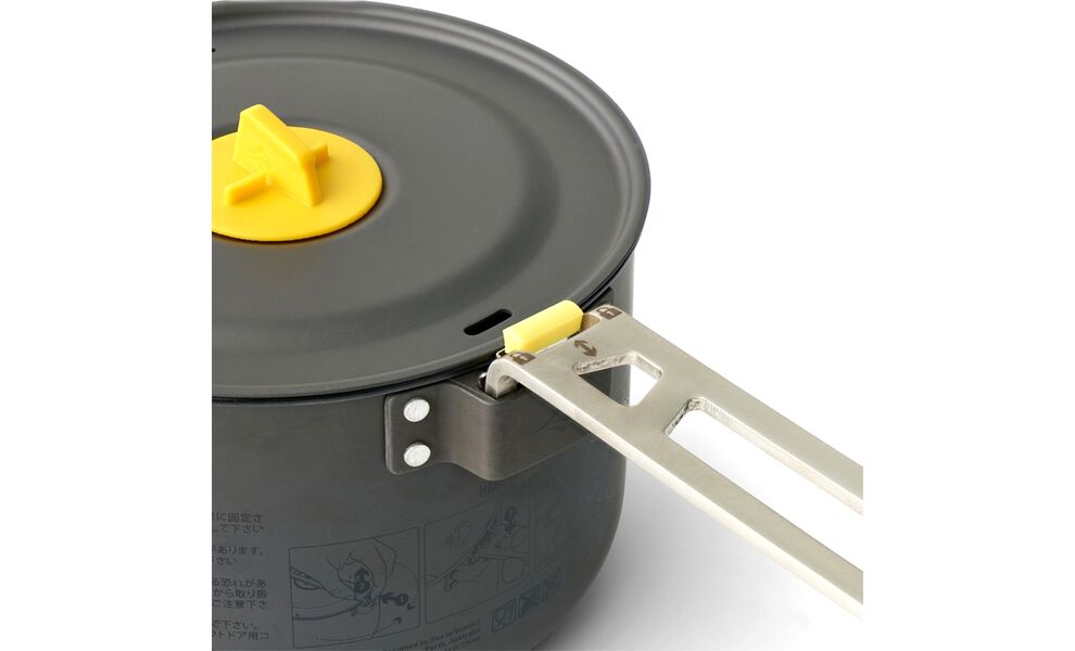 Туристичний набір посуду Sea to Summit Frontier One Pot Cook - Set 1P на 1 особу: каструля 1,3 л, миска, стакан, Тип комплекту: Set 1P (каструля 1,3 л), зображення 7