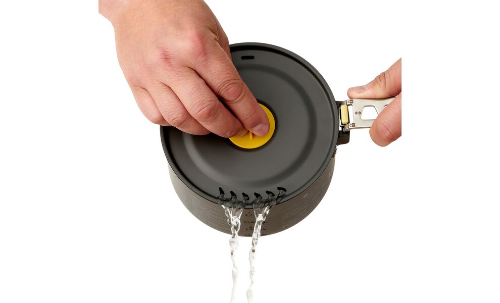 Туристичний набір посуду Sea to Summit Frontier One Pot Cook - Set 1P на 1 особу: каструля 1,3 л, миска, стакан, Тип комплекту: Set 1P (каструля 1,3 л), зображення 10