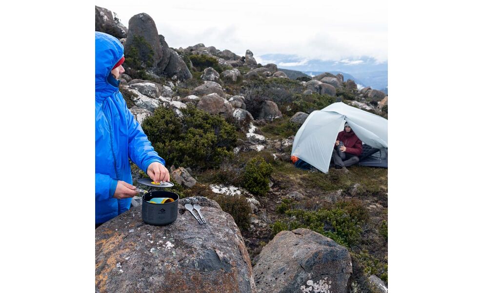 Похідний набір посуду Sea to Summit Frontier One Pot Cook - Set 2P на 2 особи: каструля, 2 миски, 2 стакани, Тип комплекту: Set 2P, зображення 32