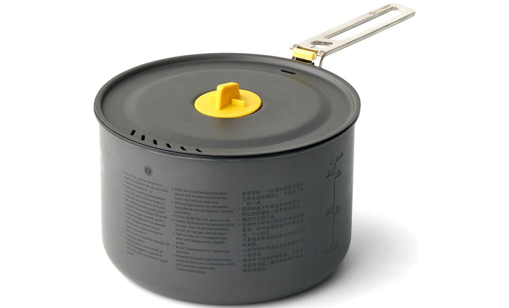 Похідний набір посуду Sea to Summit Frontier One Pot Cook - Set 2P на 2 особи: каструля, 2 миски, 2 стакани, Тип комплекту: Set 2P, зображення 4