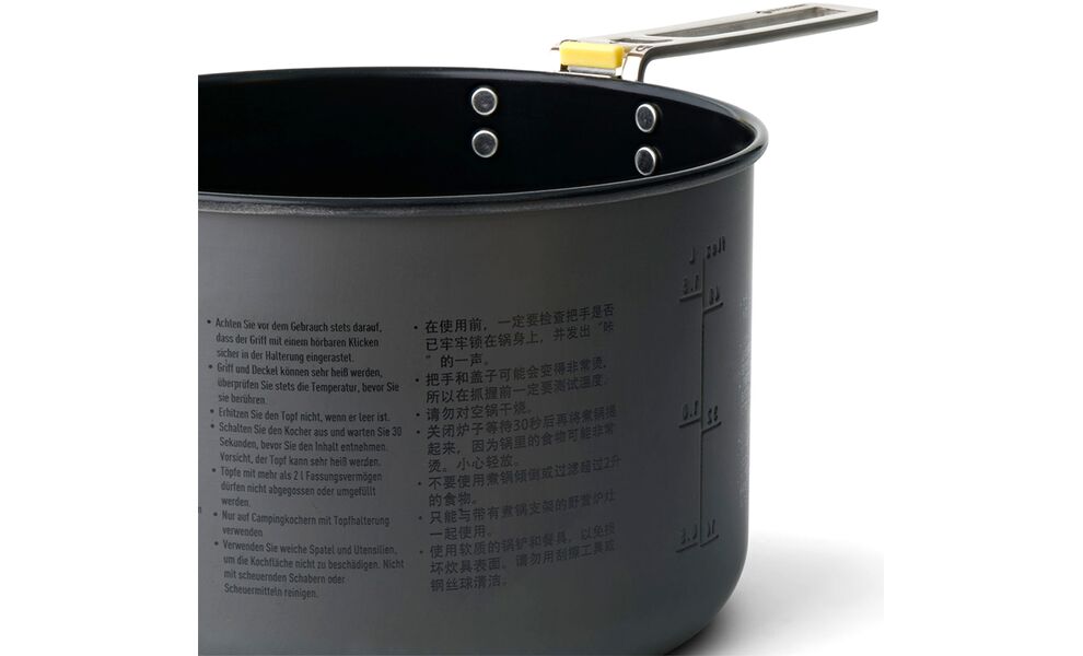 Похідний набір посуду Sea to Summit Frontier One Pot Cook - Set 2P на 2 особи: каструля, 2 миски, 2 стакани, Тип комплекту: Set 2P, зображення 8