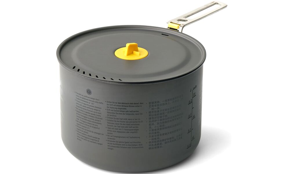 Кемпінговий набір посуду Sea to Summit Frontier Two Pot Cook - Set 4P на 4 особи: 2 каструлі, 4 миски, 4 прибори, Тип комплекту: Set 4P, зображення 7