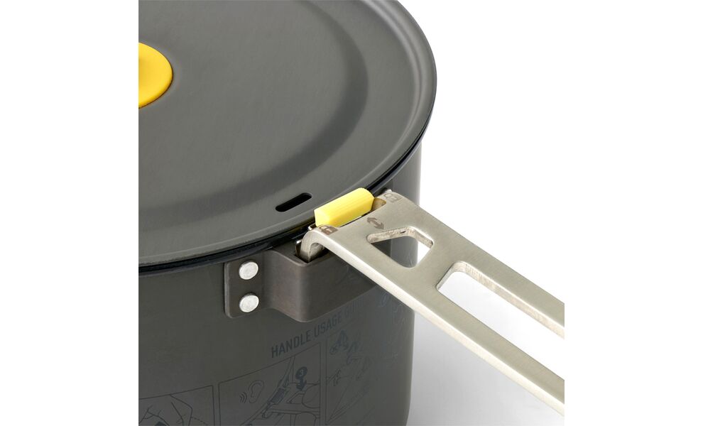 Кемпінговий набір посуду Sea to Summit Frontier Two Pot Cook - Set 4P на 4 особи: 2 каструлі, 4 миски, 4 прибори, Тип комплекту: Set 4P, зображення 10