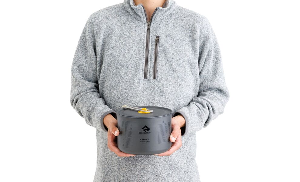 Кемпінговий набір посуду Sea to Summit Frontier Two Pot Cook - Set 4P на 4 особи: 2 каструлі, 4 миски, 4 прибори, Тип комплекту: Set 4P, зображення 14