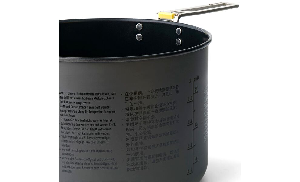 Туристичний набір каструль з антипригарним покриттям Sea to Summit Frontier - Set 2P, анодований алюміній, зображення 10