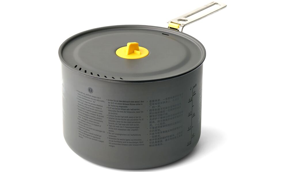 Туристичний набір каструль з антипригарним покриттям Sea to Summit Frontier - Set 2P, анодований алюміній, зображення 7