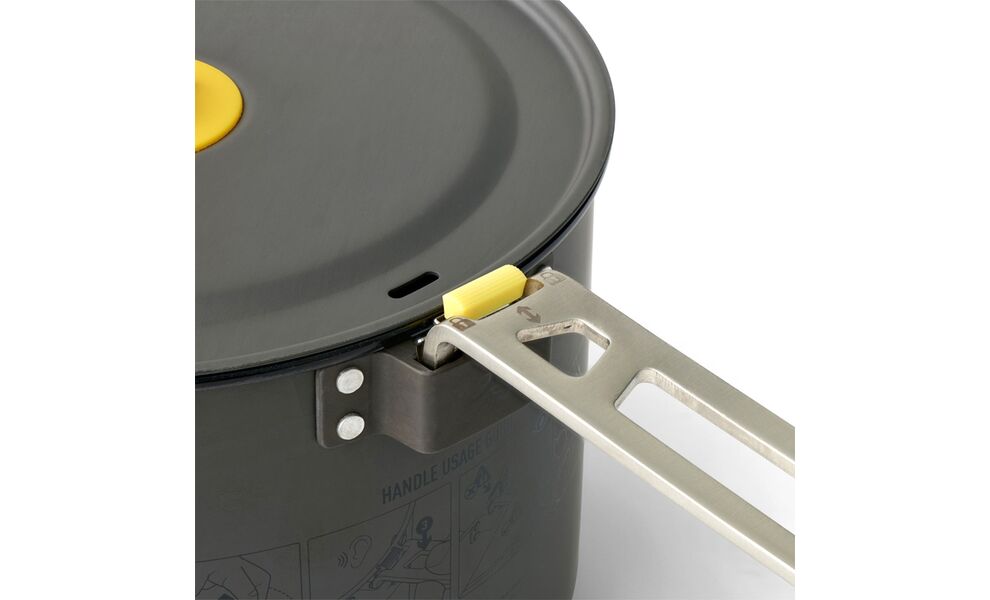 Туристичний набір каструль з антипригарним покриттям Sea to Summit Frontier - Set 2P, анодований алюміній, зображення 9