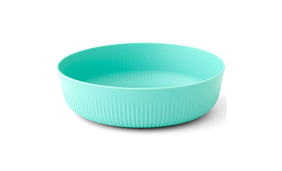Туристичний набір столового посуду Sea to Summit Passage Dinnerware - Set 1P - 7 предметів (Aqua Sea) на 1 особу, харчовий пластик, Колір: Aqua Sea, зображення 5