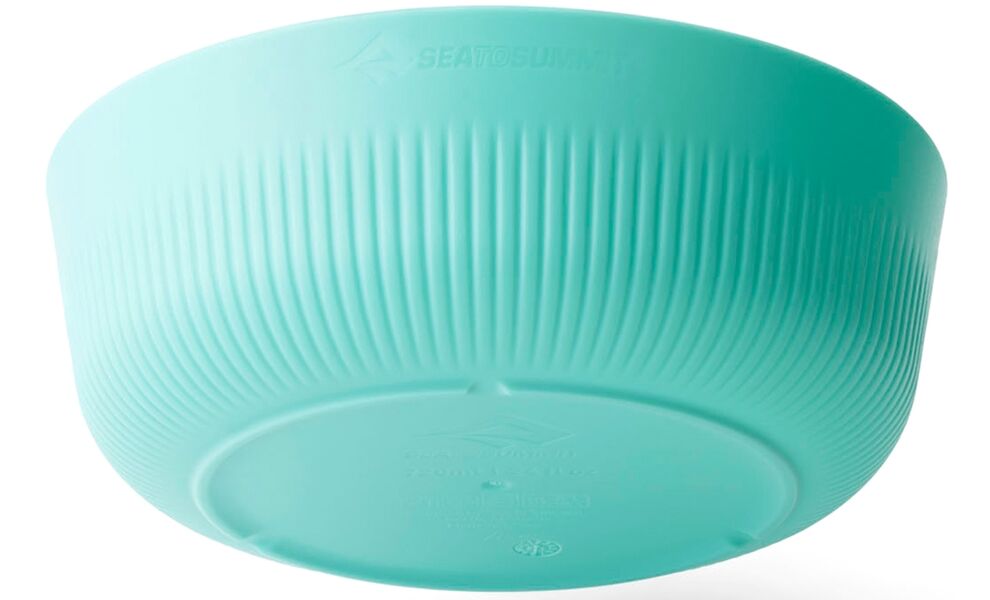 Туристичний набір столового посуду Sea to Summit Passage Dinnerware - Set 1P - 6 предметів (Aqua Sea) на 1 особу, харчовий пластик, Колір: Aqua Sea, зображення 5