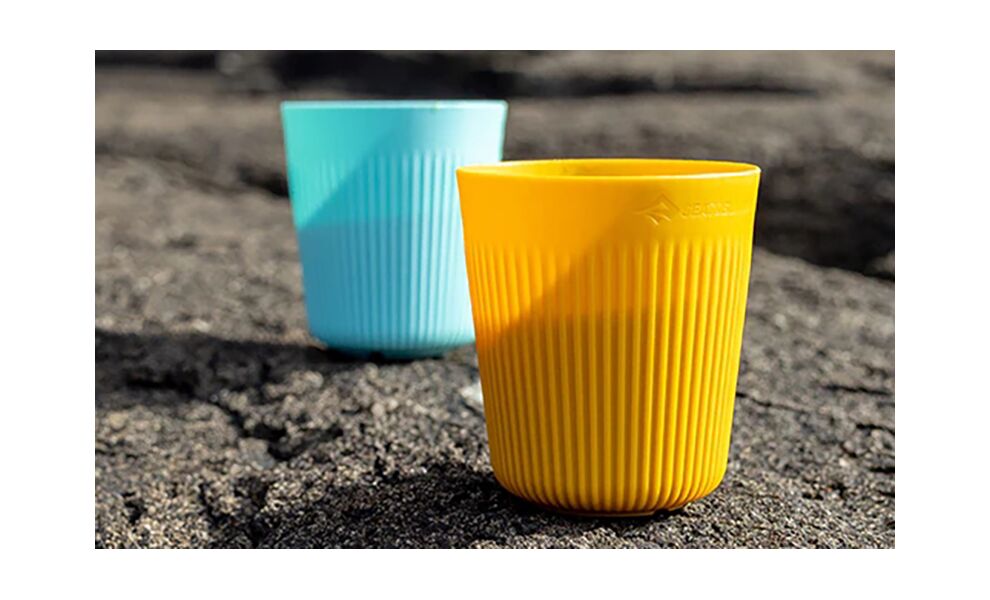 Туристичний стакан з кришкою Sea to Summit Passage (Aqua Sea) на 355 мл, харчовий пластик, Об'єм: 355, Колір: Aqua Sea, зображення 5