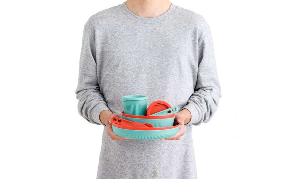 Туристичний набір столового посуду Sea to Summit Passage - Set 2P на 2 особи, харчовий пластик, зображення 4