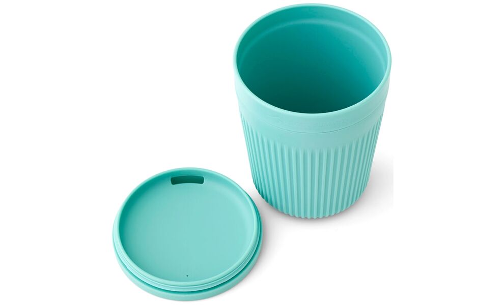 Туристичний набір столового посуду Sea to Summit Passage Dinnerware - Set 1P - 7 предметів (Aqua Sea) на 1 особу, харчовий пластик, Колір: Aqua Sea, зображення 9