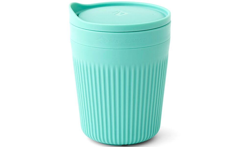 Туристичний набір столового посуду Sea to Summit Passage Dinnerware - Set 1P - 7 предметів (Aqua Sea) на 1 особу, харчовий пластик, Колір: Aqua Sea, зображення 7