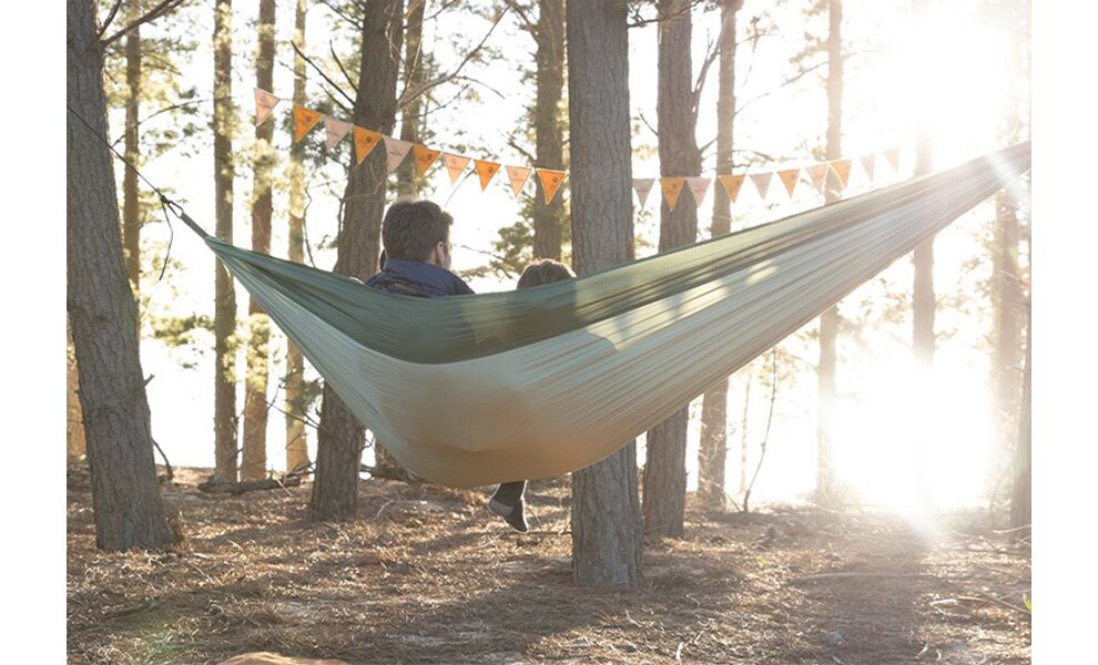 Гамак Naturehike NH21DC011 - Double (Light Bean Green) (з кріпленнями), Тип розміру: Double, Колір виробника: Light Bean Green, зображення 7