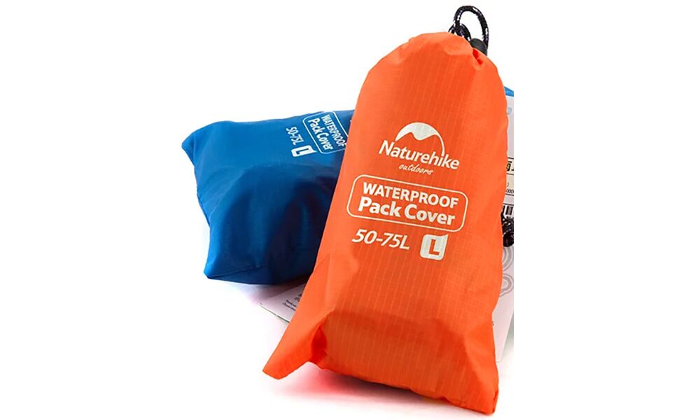 Дощовик на рюкзак Naturehike NH15Y001-Z - L (Orange), 50-75 л, Об'єм рюкзака: 50-75, Колір виробника: Orange, зображення 6