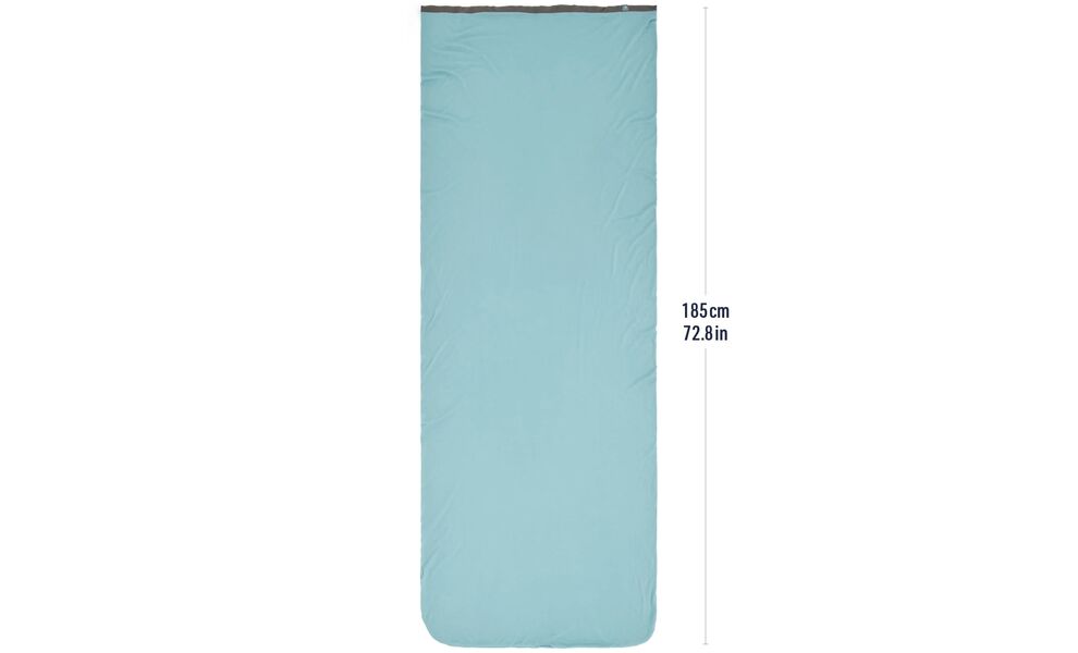 Вкладиш в спальник Sea to Summit Comfort Blend (Aqua Sea/Beluga), Rectangular, Тип розміру: Rectangular, Колір: Aqua Sea/Beluga, зображення 2