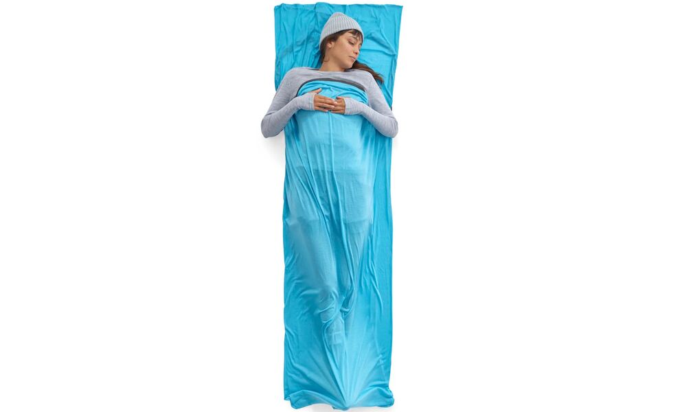 Вкладиш в спальник Sea to Summit Breeze (Blue Atoll/Beluga), Rectangular, Тип розміру: Rectangular, Колір: Blue Atoll/Beluga, зображення 3