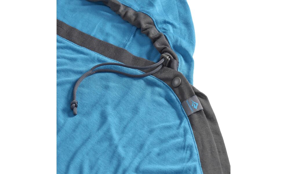 Вкладиш в спальник Sea to Summit Breeze Insect Shield (Turkish Tile/Beluga), Standard Mummy, Тип розміру: Standard Mummy, Колір: Turkish Tile/Beluga, зображення 6