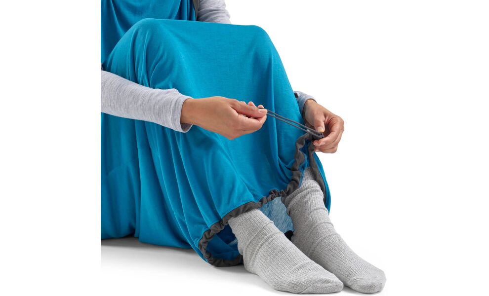 Вкладиш в спальник Sea to Summit Breeze Insect Shield (Turkish Tile/Beluga), Standard Mummy, Тип розміру: Standard Mummy, Колір: Turkish Tile/Beluga, зображення 5