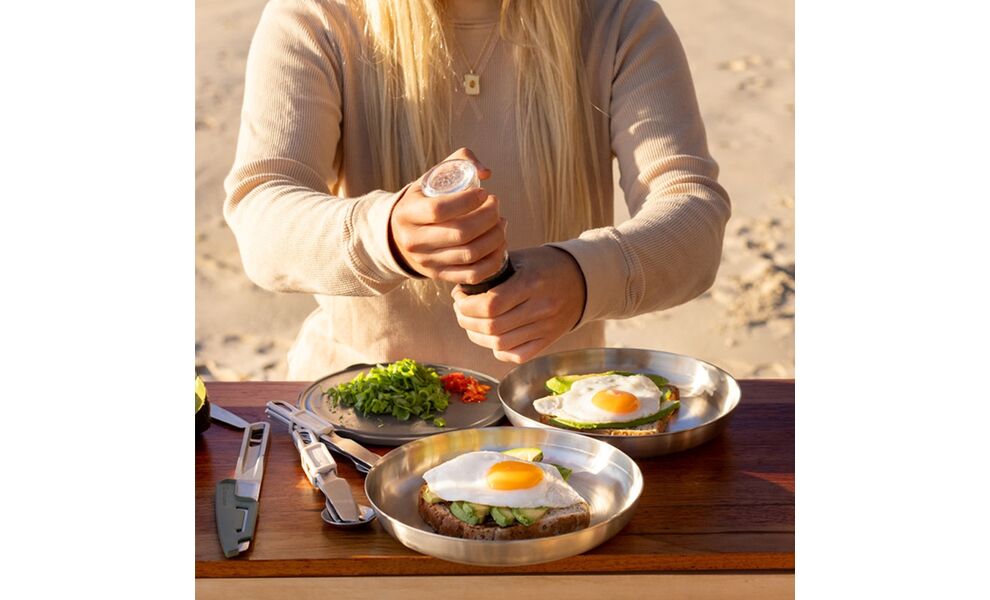 Туристична тарілка Sea to Summit Detour (Laurel Wreath Green) на 1000 мл, нержавіюча сталь, Об'єм: 1000, Колір виробника: Laurel Wreath Green, зображення 5