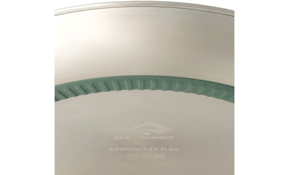 Туристична тарілка Sea to Summit Detour (Laurel Wreath Green) на 1000 мл, нержавіюча сталь, Об'єм: 1000, Колір виробника: Laurel Wreath Green, зображення 3