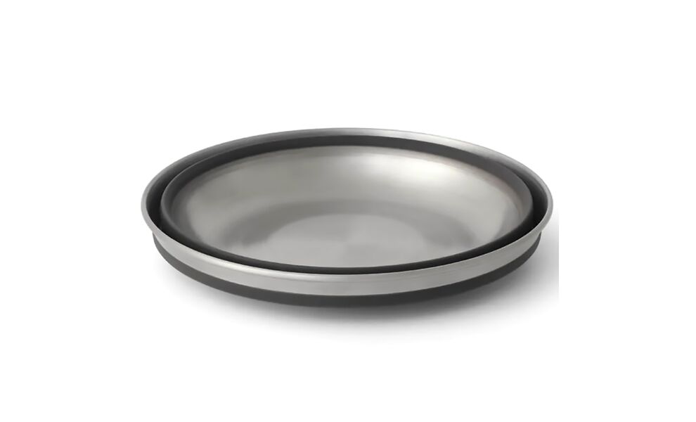 Складна туристична миска Sea to Summit Detour (Beluga Grey) на 665 мл, харчовий силікон, Об'єм: 665, Колір виробника: Beluga Grey, зображення 2