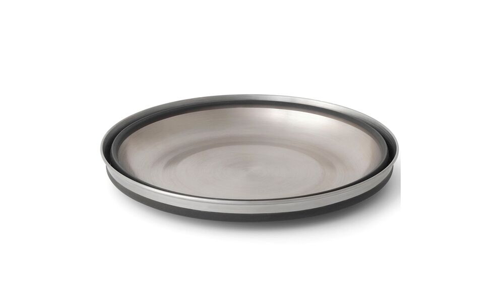 Складна туристична миска Sea to Summit Detour (Beluga Grey) на 915 мл, харчовий силікон, Об'єм: 915, Колір виробника: Beluga Grey, зображення 2