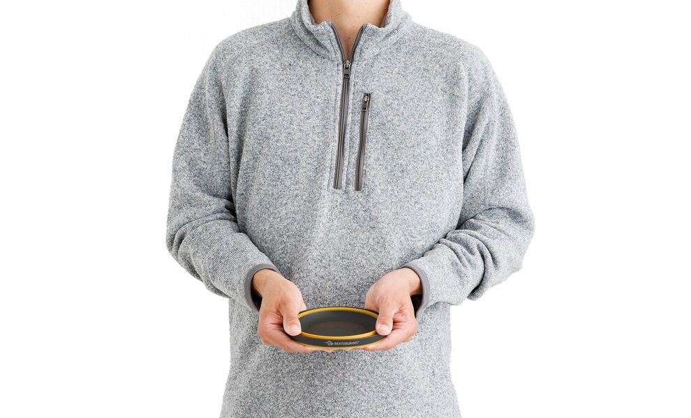 Складна туристична миска Sea to Summit Frontier (Puffin's Bill Orange) на 680 мл, харчовий силікон, Об'єм: 680, Колір виробника: Puffin's Bill Orange, зображення 3