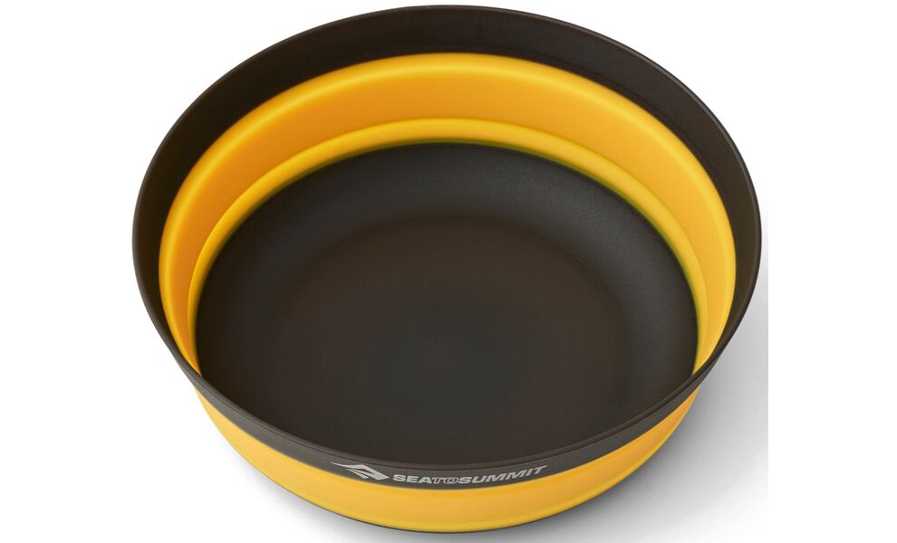 Складна туристична миска Sea to Summit Frontier (Sulphur Yellow) на 680 мл, харчовий силікон, Об'єм: 680, Колір виробника: Sulphur Yellow, зображення 3