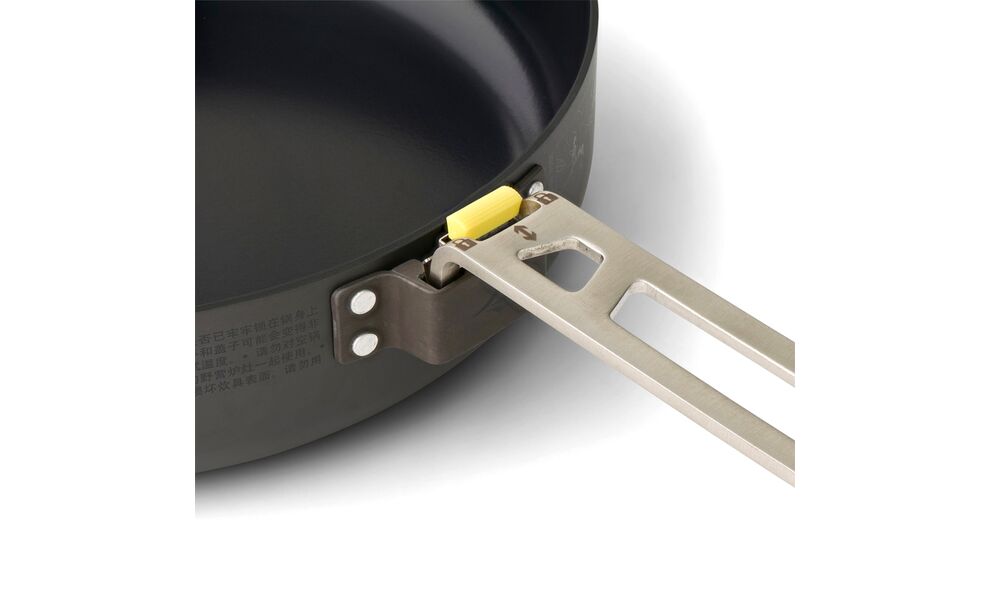 Туристична сковорода зі складною ручкою та антипригарним покриттям Sea to Summit Frontier UL Ø20,7 см, анодований алюміній, зображення 3