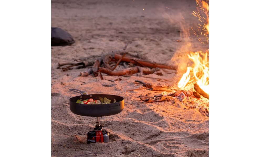 Туристична сковорода зі складною ручкою та антипригарним покриттям Sea to Summit Frontier UL Ø20,7 см, анодований алюміній, зображення 7