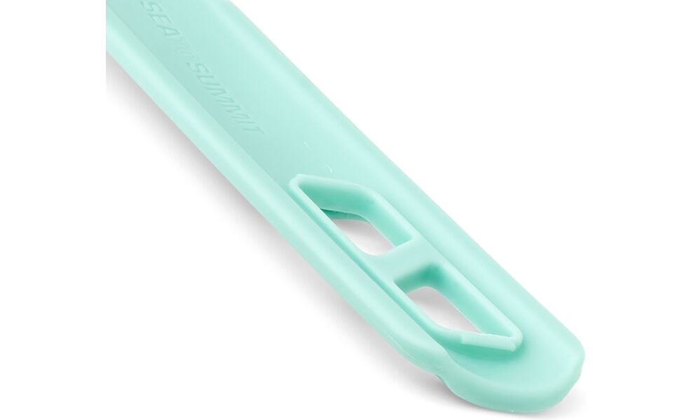 Туристичний набір пластикових столових приборів Sea to Summit Passage - 2 предмети (Aqua Sea): ложка-виделка, ніж, Колір виробника: Aqua Sea, зображення 3