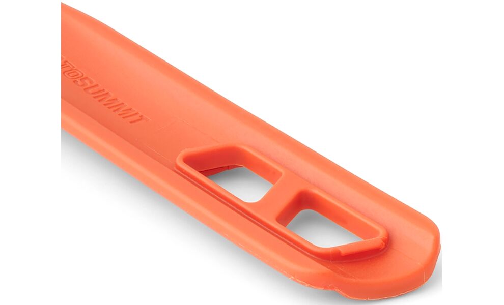 Туристичний набір пластикових столових приборів Sea to Summit Passage - 2 предмети (Spicy Orange): ложка-виделка, ніж, Колір виробника: Spicy Orange, зображення 3