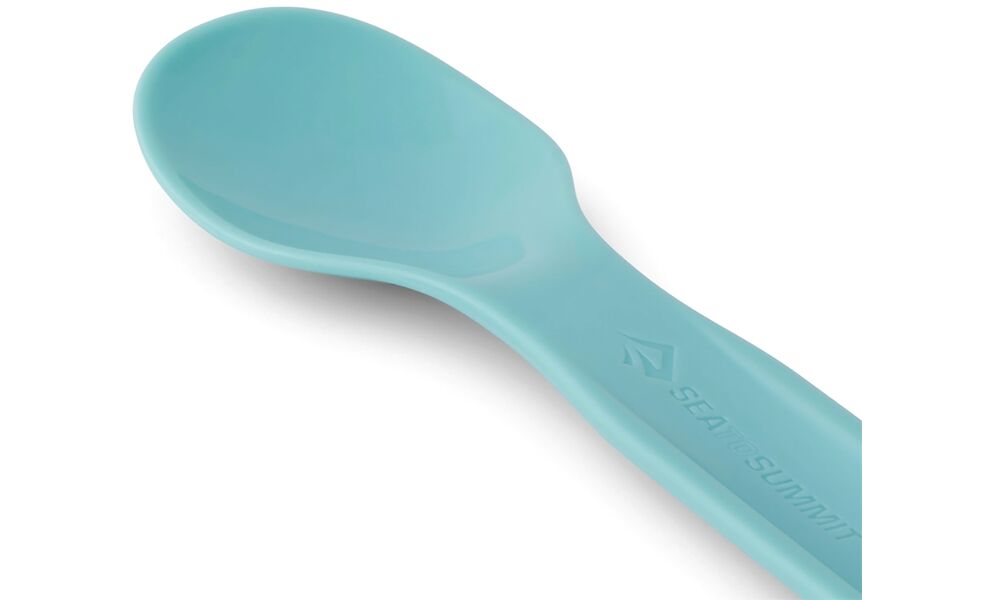 Туристичний набір пластикових столових приборів Sea to Summit Passage - 3 предмети (Aqua Sea): виделка, ложка, ніж, Колір виробника: Aqua Sea, зображення 3
