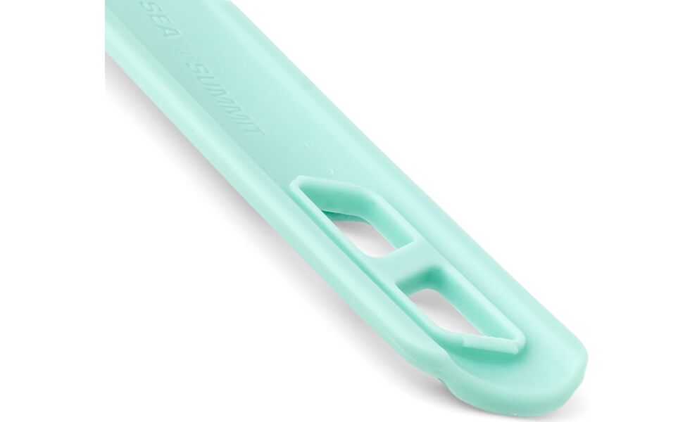 Туристичний набір пластикових столових приборів Sea to Summit Passage - 3 предмети (Aqua Sea): виделка, ложка, ніж, Колір виробника: Aqua Sea, зображення 4