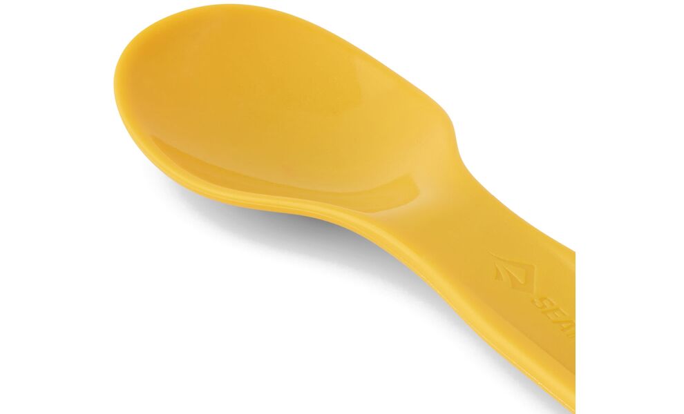 Туристичний набір пластикових столових приборів Sea to Summit Passage - 3 предмети (Arrowwood Yellow): виделка, ложка, ніж, Колір виробника: Arrowwood Yellow, зображення 3