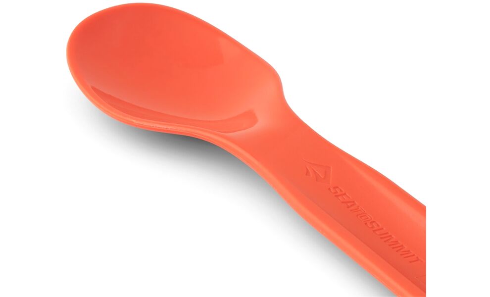 Туристичний набір пластикових столових приборів Sea to Summit Passage - 3 предмети (Spicy Orange): виделка, ложка, ніж, Колір виробника: Spicy Orange, зображення 3
