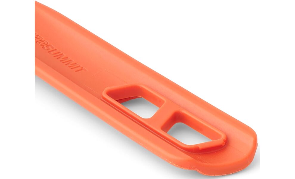 Туристичний набір пластикових столових приборів Sea to Summit Passage - 3 предмети (Spicy Orange): виделка, ложка, ніж, Колір виробника: Spicy Orange, зображення 4